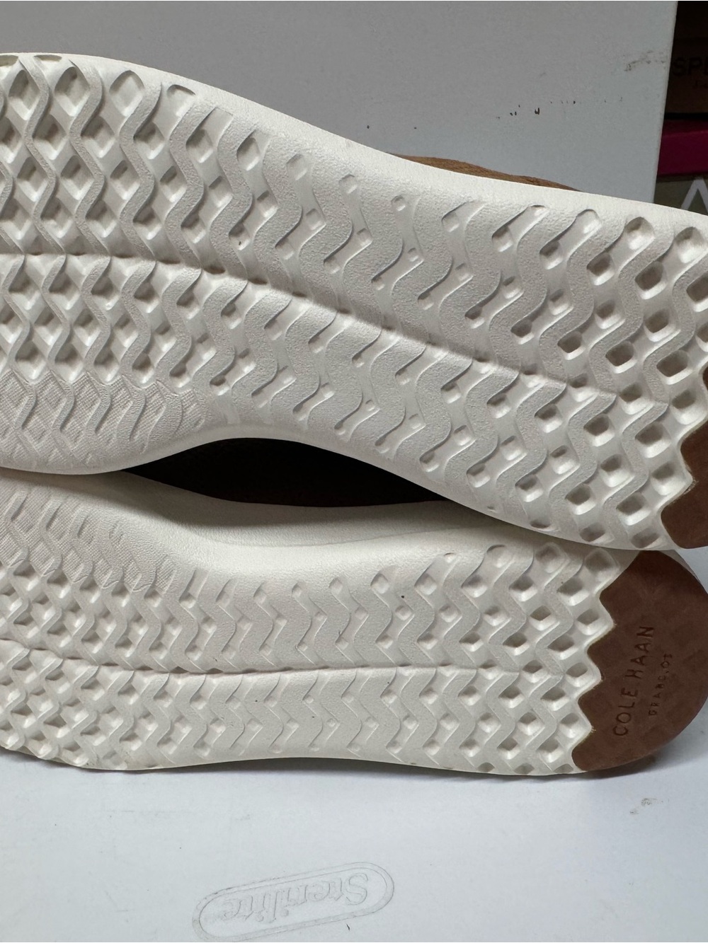 Cole Haan Women's GrandPro Suede Sneakers in Chestnut - Picture 8 of 8